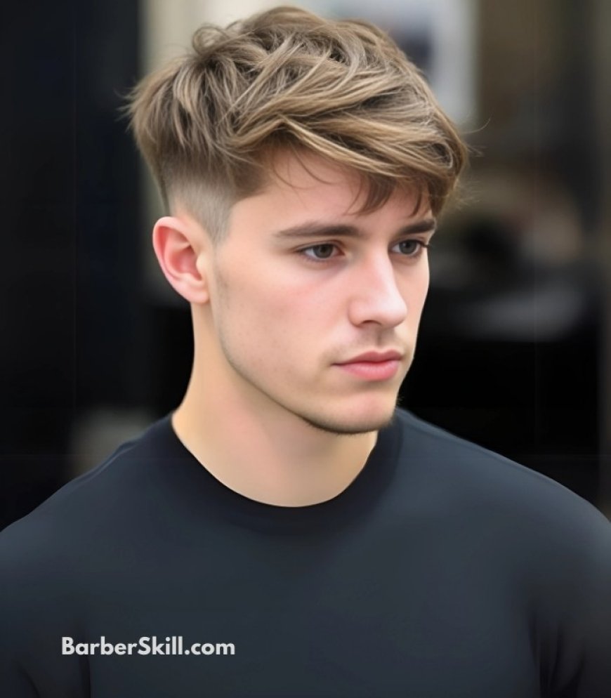 Short Hairstyles for Men- Textured Crop with low fade