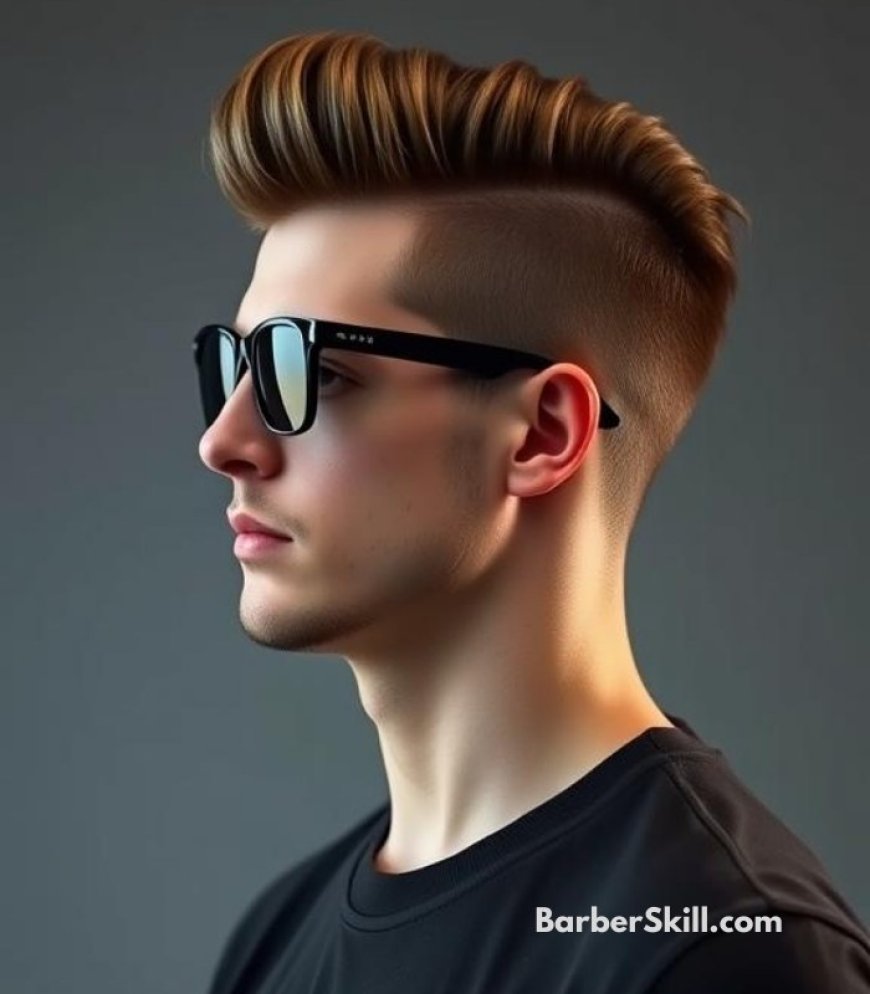 Short Hairstyles for Men- Modern Pompadour