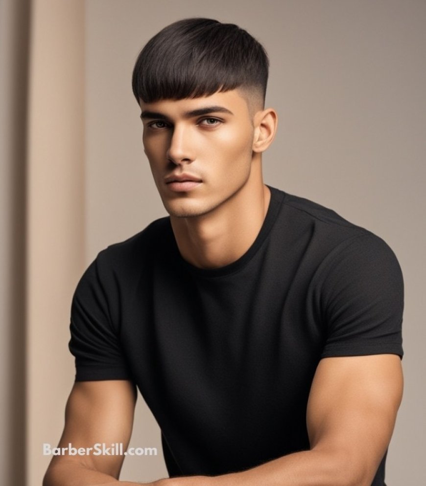Short Hairstyles for Men- Caesar Cut