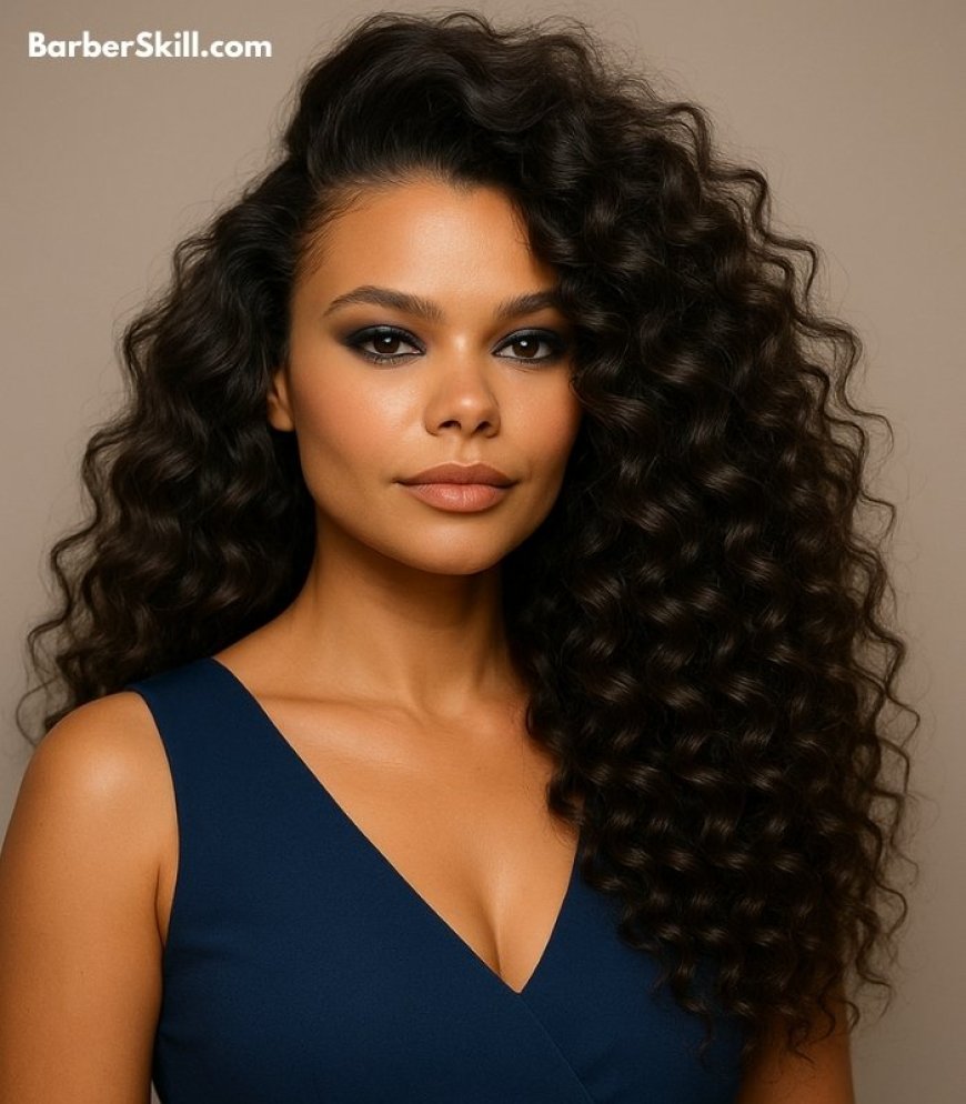Long Voluminous Curly Sew-In