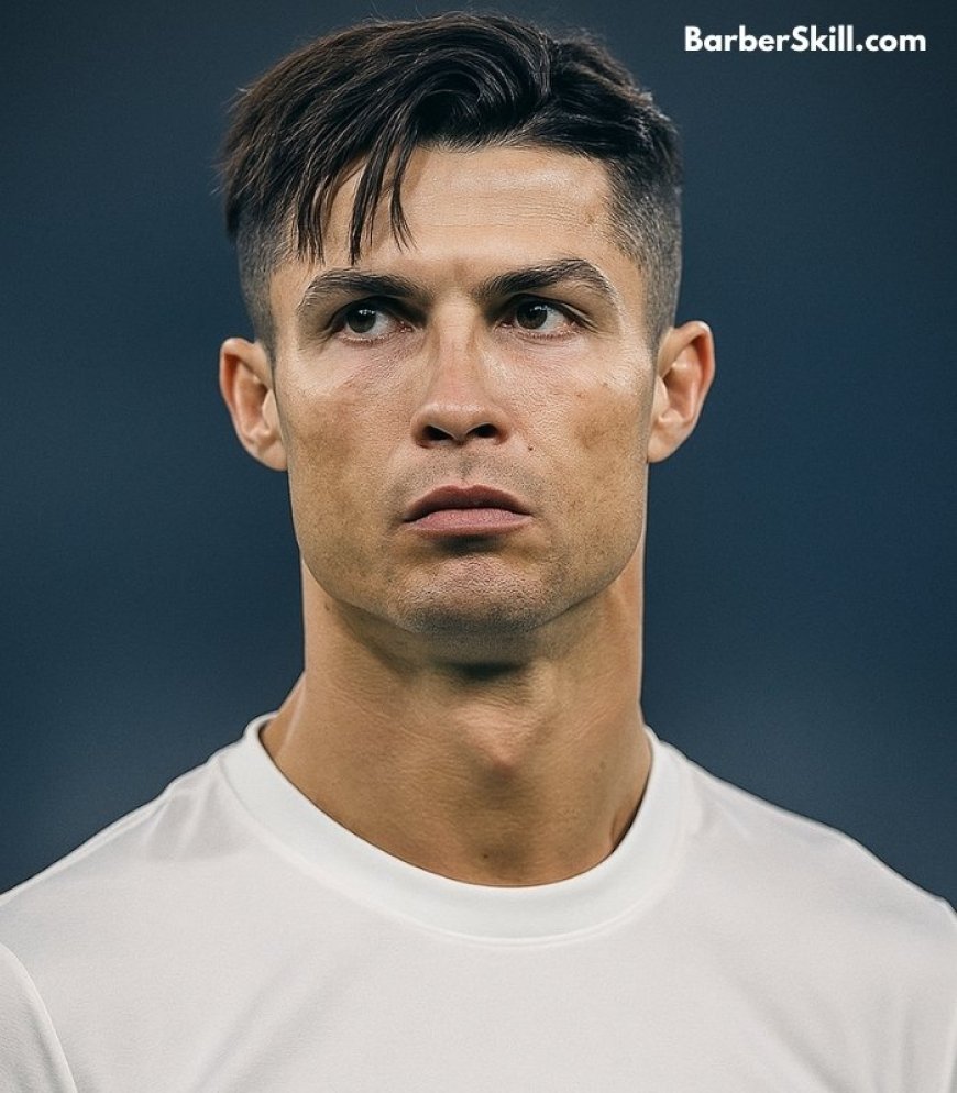 Cristiano Ronaldo's Textured Fringe haircut.