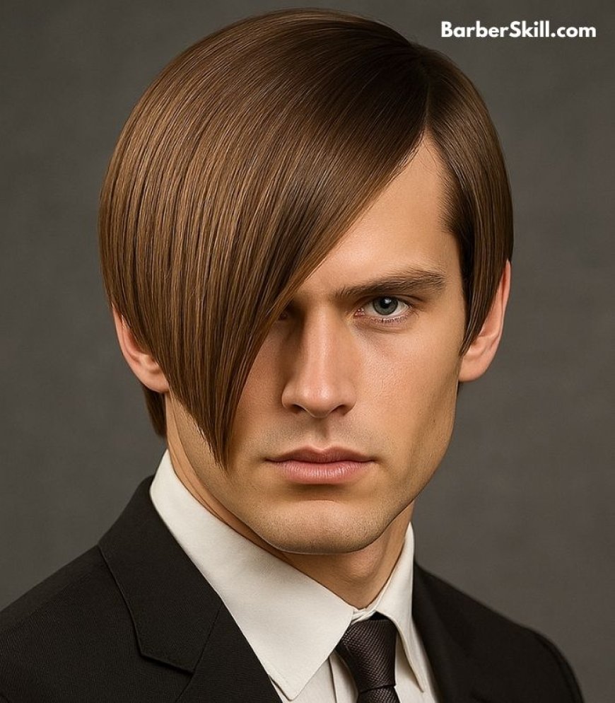 Ugly Haircut - A man having The Karen (Flipped Pixie) hairstyle