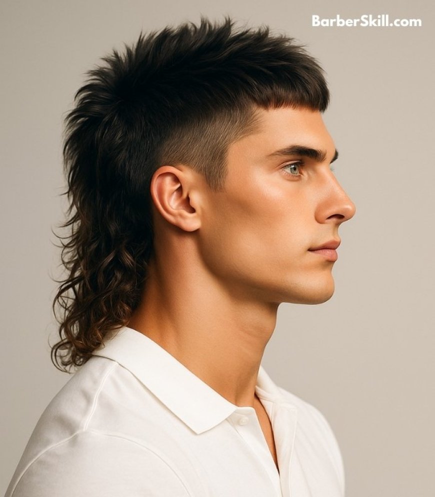 Ugly Haircut - A man having The Mullet hairstyle